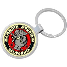 Mammoth Mountain California Vintage Keychain - Includes 1.25 Inch Loop for Keys - £8.60 GBP