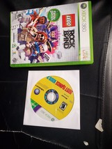 Lot Of 2: Lego Rock Band [Complete]+ Just Dance Kids 2 [Game Only] Xbox 360 - £13.44 GBP