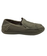 Crocs Santa Cruz Shoes Men’s 10 Beige Khaki Taupe Slip On Loafers 202056 - £23.64 GBP