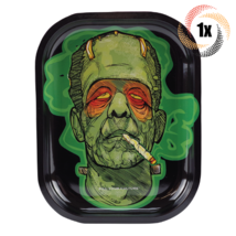 1x Tray Kill Your Culture Small Metal Smoking Rolling Tray | Frankenstone Design - £13.43 GBP