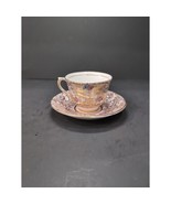 Colclough Teacup &amp; Saucer Set, Floral Bone China Footed Cup, Vintage Chi... - $17.65 CAD