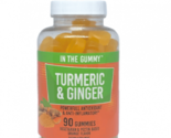 IN THE GUMMY Turmeric &amp; Ginger Dietary Supplement - 90 Gummies vegeteria... - £19.69 GBP