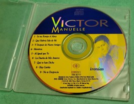Ironías by Víctor Manuelle (CD, May-1998 Sony Discos, Inc. Tropical) - £4.72 GBP