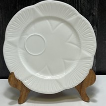 Shelley Dainty White Round Snack Plate No Cup  - $13.86