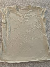 Woolrich Shirt Womens Medium Short Sleeve White Casual Lightweight - €12,16 EUR
