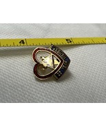 Loyal Order Of Moose Lodge L.O.O.M brooch pin badge heart 25 year member - $379.94 MXN