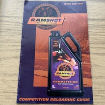 1998 RAMSHOT SMOKELESS POWDERS COMPETITION CLAY TARGET POWDER  RELOADING... - $195.55 MXN