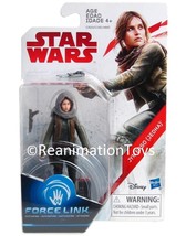 Star Wars Rogue One Hasbro/Disney Jyn Erso Jedha Force Link Talking Figure MOC - £11.77 GBP