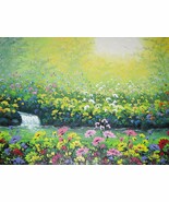 Garden of Flowers Painting  - $250.00