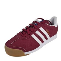  Adidas Originals SAMOA J Red C77209 Casual Sneakers Size 6.5 Y = 8 Women - £55.06 GBP