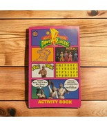 Mighty Morphin Power Rangers Activity Book 1994 Unused VTG NOS RARE  - $4.90