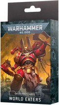 Warhammer 40000 Datasheet Cards World Eaters - $51.93