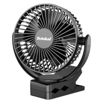 Usb Portable Fan, 5000Mah Charging Portable Battery Clip On Fans, 6Inch ... - £36.44 GBP