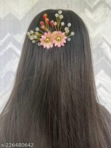 Indian Women artifical Flower hair Accessories For Women and girls weddi... - $31.00