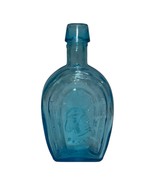 Vintage Wheaton NJ Bottle Blue Horseshoe Horse Head Mini 3.25in - $247.51 MXN