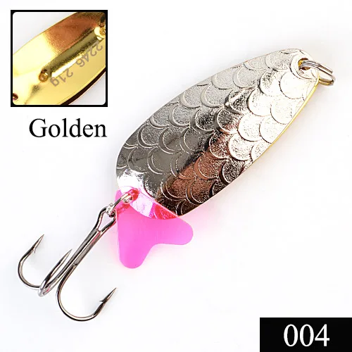 FTK 1pc Metal Fishing Lure Spinner Bait 21g 30g 35g Carp Double Spoon Lure With  - £49.16 GBP