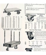 1922 N.T. Bushnell Carts Casters Tools Advertisement Catalogue Hardware ... - €21,47 EUR 1922 N.T. Bushnell Carts Casters Tools Advertisement Catalogue Hardware ... - €21,47 EUR