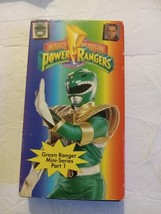 1994 Mighty Morphin Power Rangers Green Ranger Part 1 VHS Tape Movie - £5.31 GBP