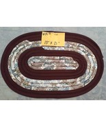 Handcrafted Jelly Roll Table Mat/Rug - $20.00