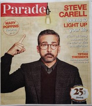 Steve Carell, Mary Poppins in Parade Magazine Feb 10 2019 - £4.68 GBP