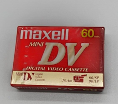 Maxwell Mini DV Digital Video Cassette 60 Min SP 90 Min LP DVM60SE - £3.53 GBP