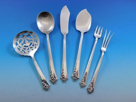 Damask Rose by Oneida Sterling Silver Essential Serving Set Small 6-piece - £149.35 GBP