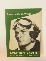 WW2 Recruiting Journal Pamphlet Home Front WWII Aviation Cadet Air Force vtg BC6 - £23.33 GBP