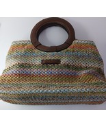 Duck Head Woven Tote Handbag Purse Multicolor Summer  12x7x4 - $247.70 MXN