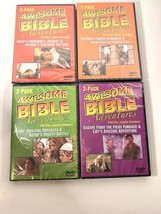 Awesome Bible Adventures Double Packs Story Christian DVDs 4 Sealed - £23.18 GBP