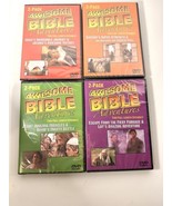 Awesome Bible Adventures Double Packs Story Christian DVDs 4 Sealed - £22.86 GBP