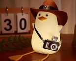 Cowboy Benson Duck Lamp, Cute Seagull Night Light For Kids With Warm Col... - $45.99
