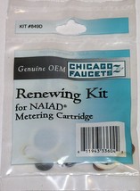 Chicago Faucets 849D Repair Rebuild Kit for Naiad Push Button Metering Cartridge - $8.99