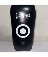 SINGLE - Fairtex Handmade, Genuine Leather Curved Thai Kick Pad, Right side - $1,290.60 MXN