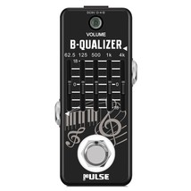 Pulse Technology B-Qualizer PT-17B Mini Bass Guitar 5-Band Graphic Equalizer EQ - £25.81 GBP