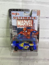 Maisto Ultimate Marvel Die Cast Collection 2003 Spider-Man Open Wheel Ra... - $9.01