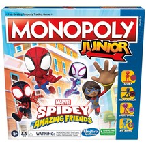 Hasbro Gaming Monopoly Junior: Marvel Spidey and His Amazing Friends Edition Boa - £28.06 GBP