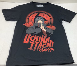 Naruto Uchiha Itachi T Shirt Size S Naruto Shippuden Collection Black - $14.45