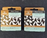 2x BLACK Canson Self Adhesive Photo Corners Peel-Off Archival Quality 25... - £11.59 GBP