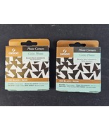 2x BLACK Canson Self Adhesive Photo Corners Peel-Off Archival Quality 25... - £11.78 GBP