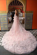 Romantic Tulle Floral Special Occasion/Reception/Party/Shower/Maternity Cape  - £589.19 GBP