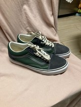 Vans Green And Gray Shoes Size Mens 9 - $24.75