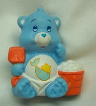 Vintage 1984 The Care Bears Baby Tugs Bear Pvc Toy Figure Agc Teddy Cake Topper - £12.90 GBP