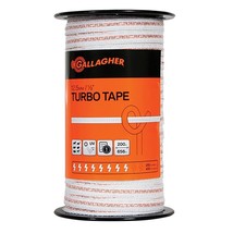 Gallagher Turbo Tape 1 2 inch 656 ft White - £60.31 GBP