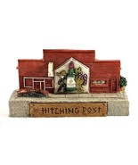 The Hitching Post Restaurant Miniature Signed By Alvin Cabral Limited Ed... - $223.31 MXN