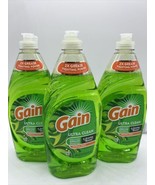 (3) Gain Original Dish Soap Washing Liquid 21.6oz Hard Grease Home Kitch... - $12.32