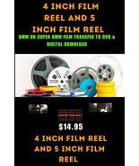 Transfer 8mm or super 8mm to DVD and Digital download. - $14.95