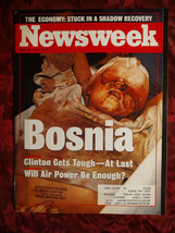 NEWSWEEK May 10 1993 Bosnia Bill Clinton Overload Angels In America Tony Kushner - £6.78 GBP