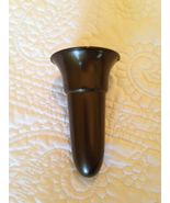 Niche Crypt Mausoleum Brown Vase 4.0 inch (Replacement only)  NO HARDWARE - £24.66 GBP