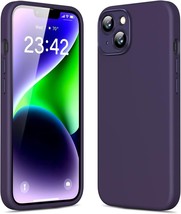 Compatible for iPhone 14 case, Full Body Screen Camera Protective (Purple) - £10.06 GBP