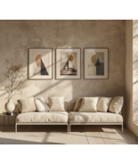 Drift Vessels Trio - Print Geometric Abstract  - $7.99